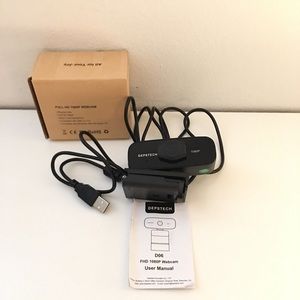 DEPSTECH USB Webcam 1080P, for Desktop